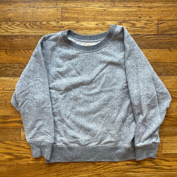 Cropped Raglan Sweatshirt - Picture 3 of 4